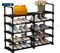 Shoe Rack Shoe Organizer, Metal Stackable&Removable Multifunctional Show Rack for Entryway,Closet, and Bedroom, 20-24 Pairs Shoes Storage Organizer